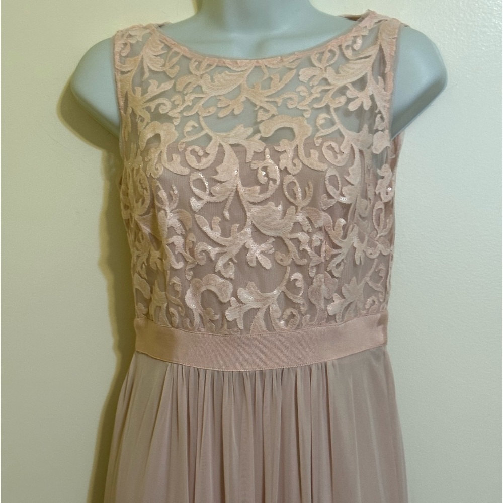 Adrianna Papell Gown Whimsical Dress Romantic Wedding Guest